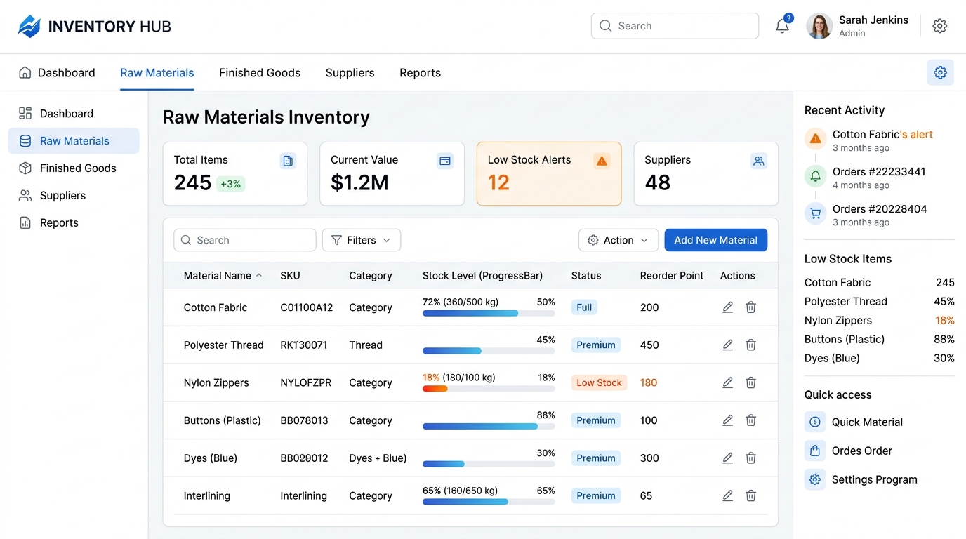Inventory Tracking